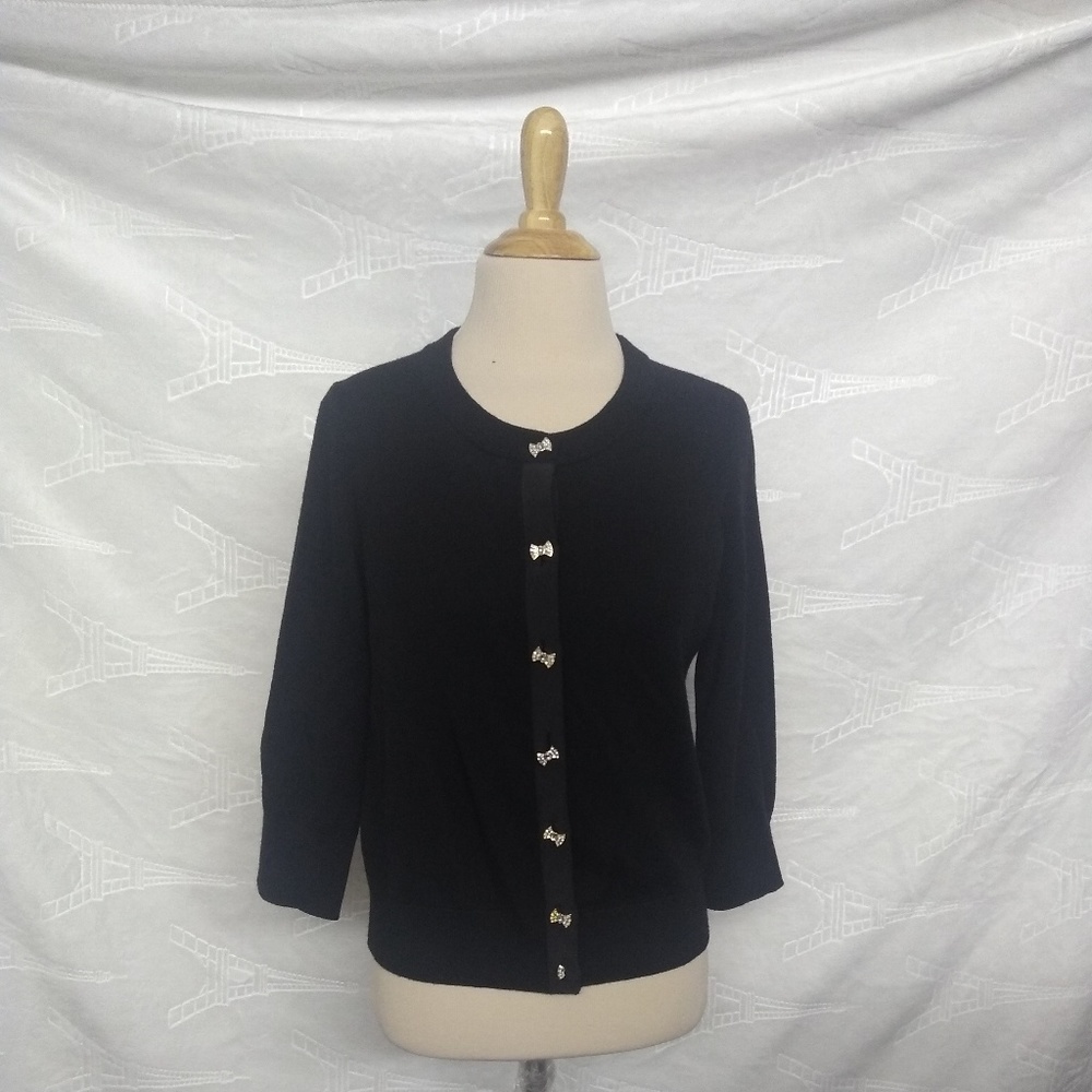 Kate Spade NY Black Wool Sweater